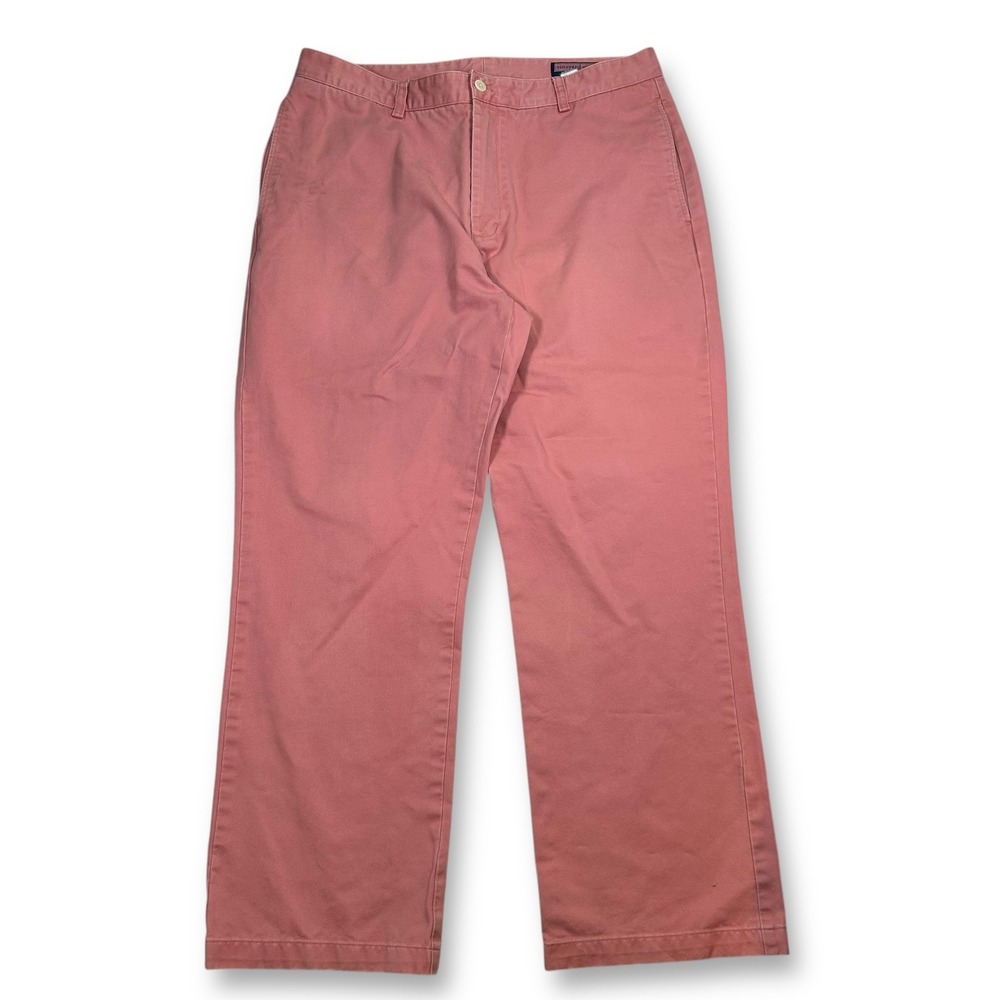 Vineyard Vines Club Pant Pink Chinos Cotton Casual Pants Men's 36x30‎